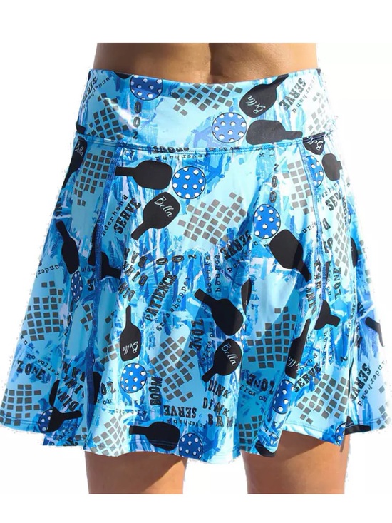 Pickleball Bella Women's Graffiti 2 A-Line Skort | sz XL - Picture 2 of 12